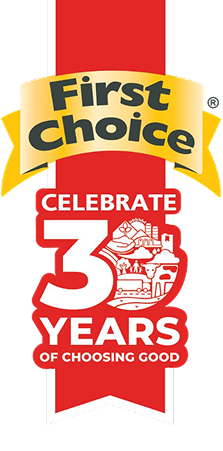 First Choice 30 Years Logo